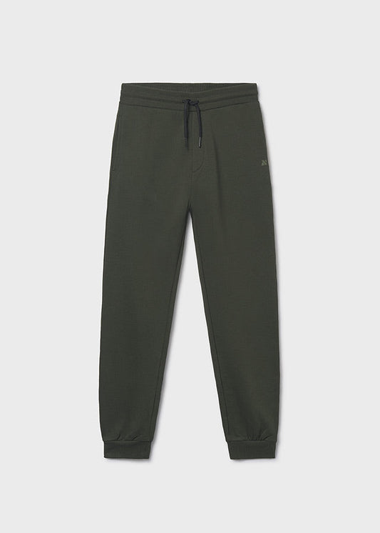 Długie spodnie basic - Oliwkowy