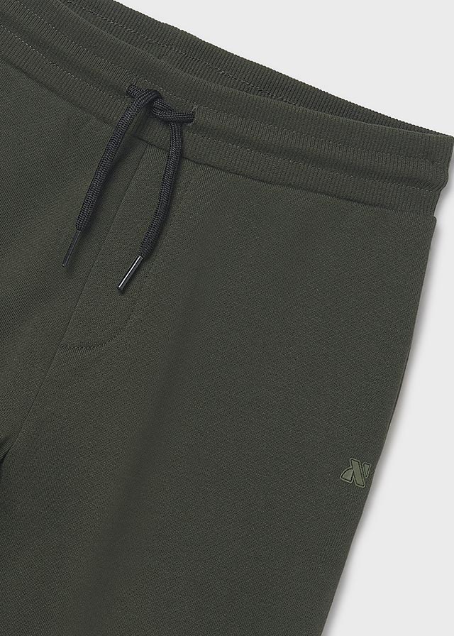 Długie spodnie basic - Oliwkowy