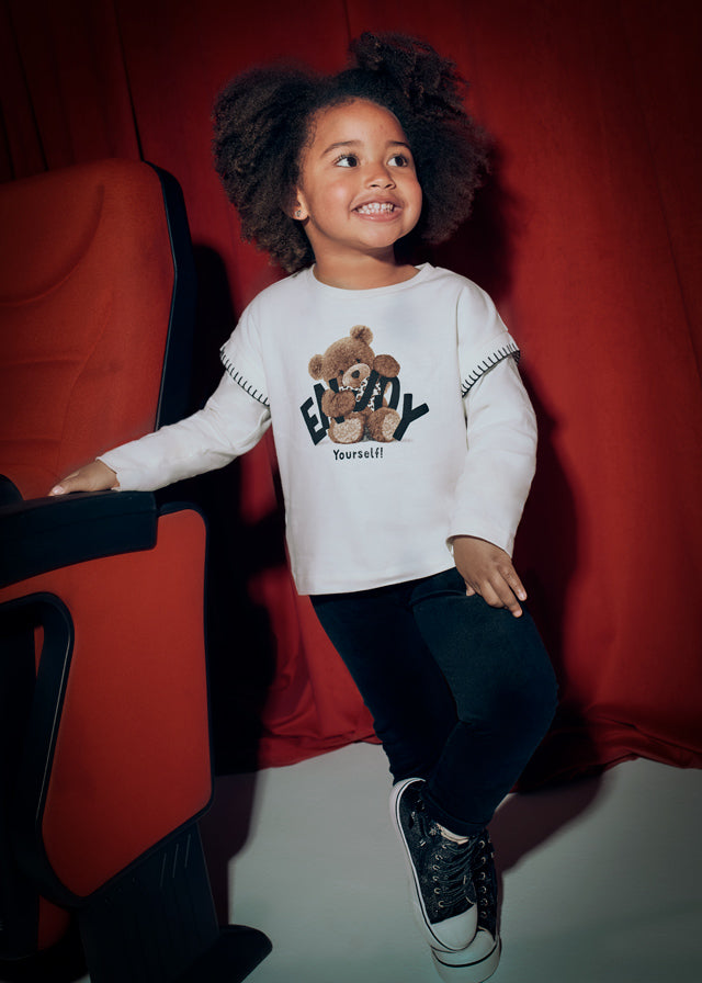 Leginsy aksamit basic - Black