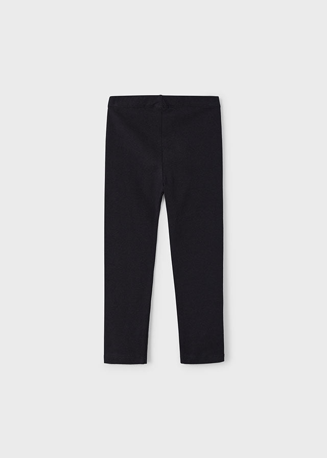 Leginsy dzianina elast. - Black