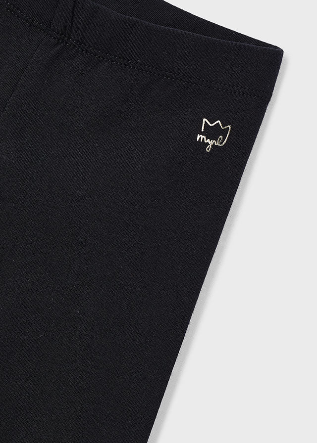 Leginsy dzianina elast. - Black