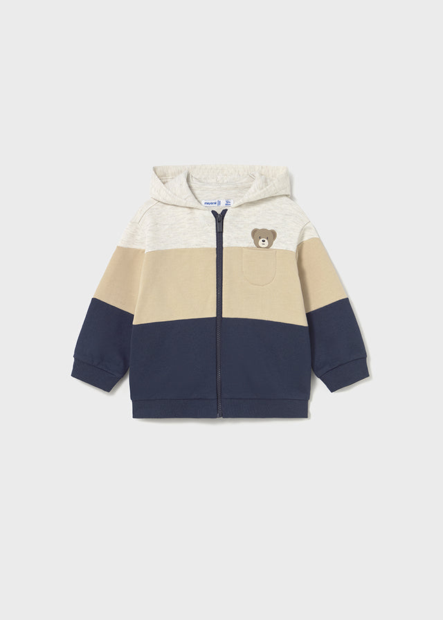 Dres dzianina 2 części basic - Blue