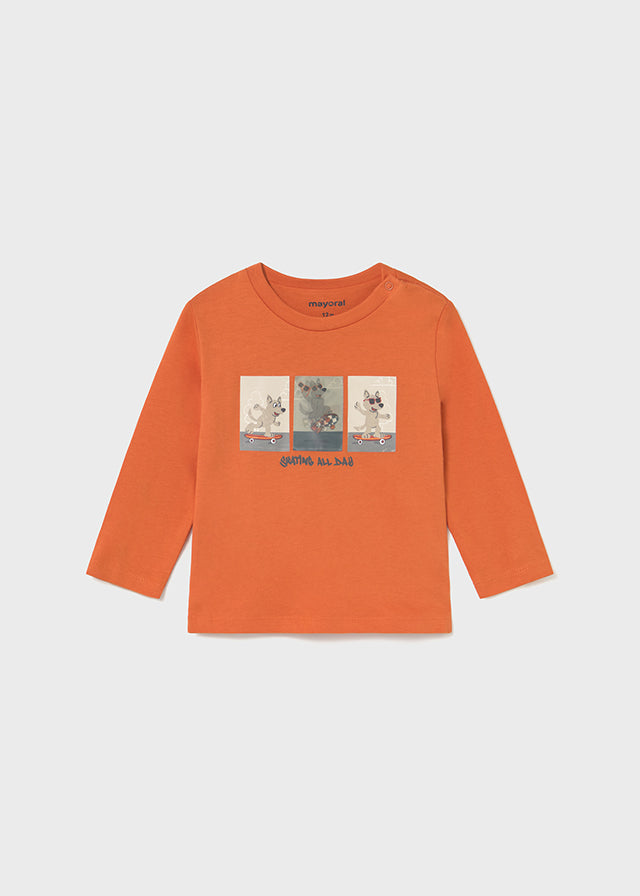 Koszulka długi rękaw - Dynia