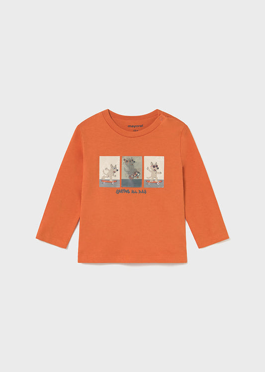 Koszulka długi rękaw - Dynia