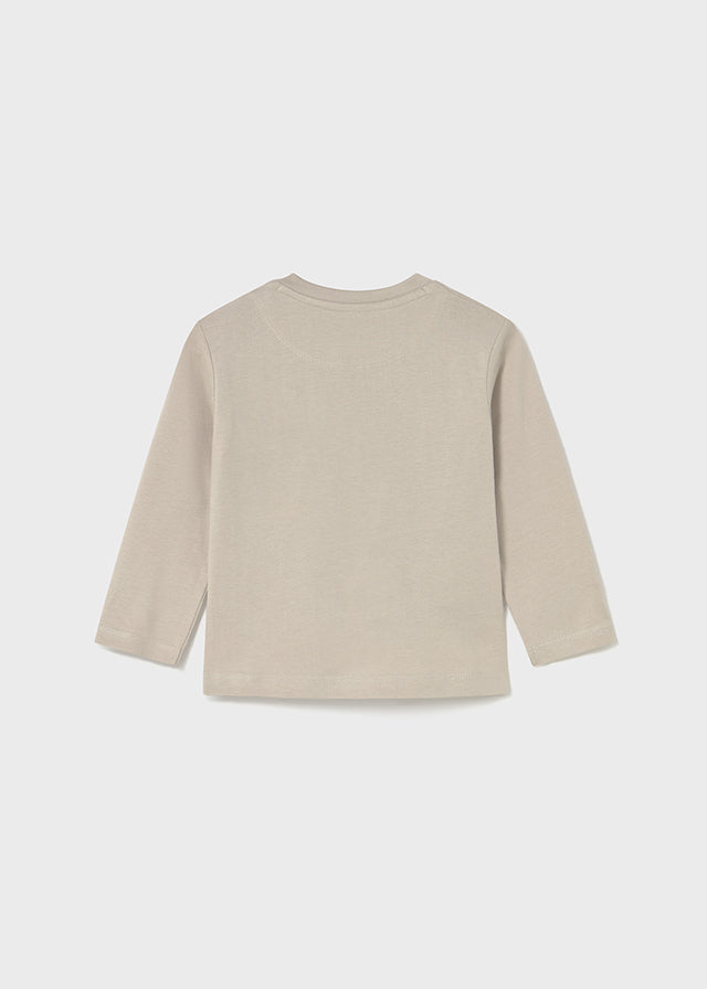 Koszulka długi rękaw z aplikacją - Chai