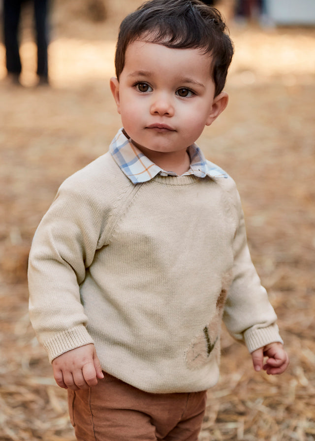 Sweter intarsja zwierzątko - Cereals