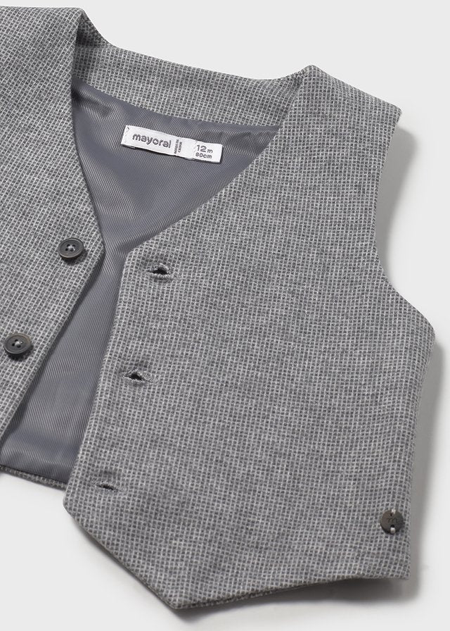 Kamizelka wizytowa comfort - Szary