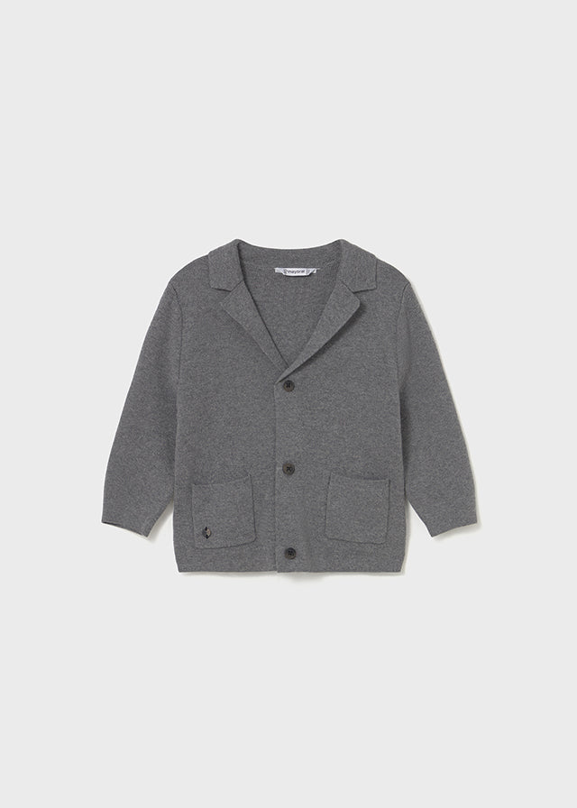 Marynarka trykot - Grafitowy