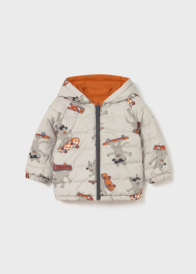 Dwustronna kurtka soft - Dynia