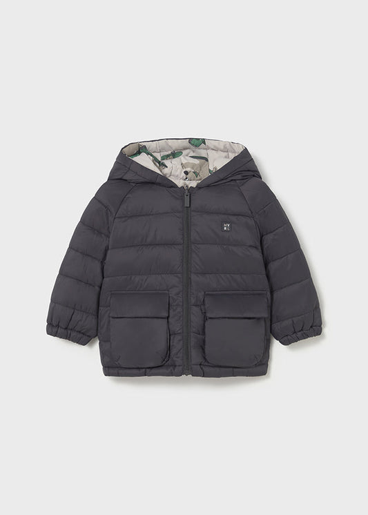 Dwustronna kurtka soft - Cień