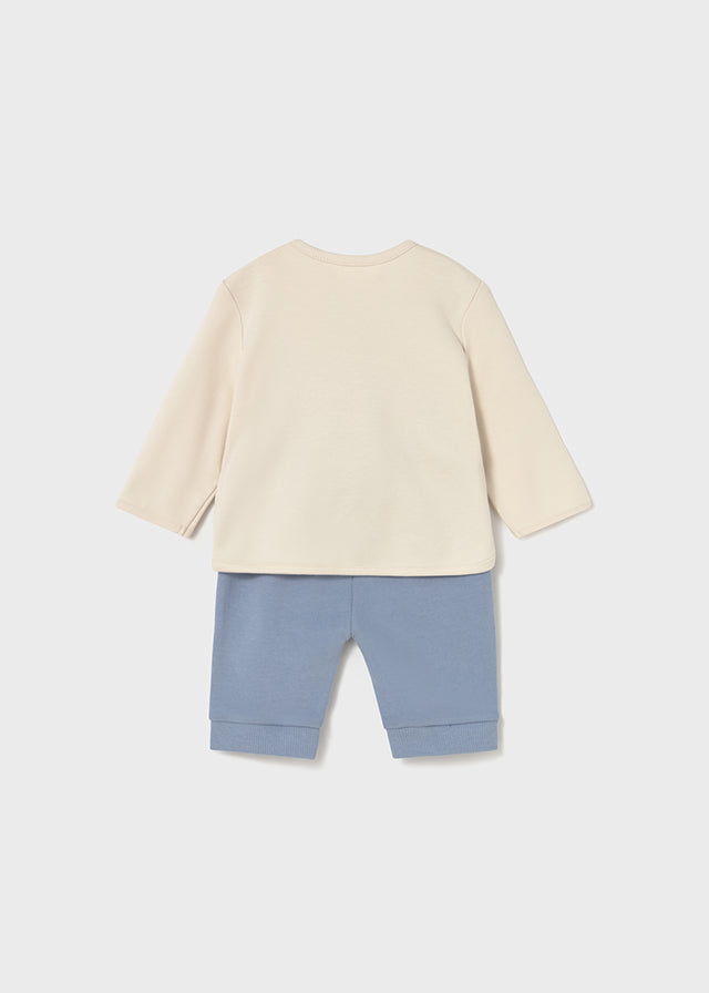 Komplet dzianina 4-cz. - Blue bell