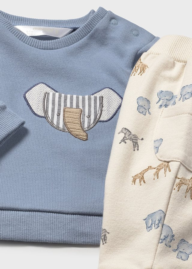 Komplet dzianina 4-cz. - Blue bell