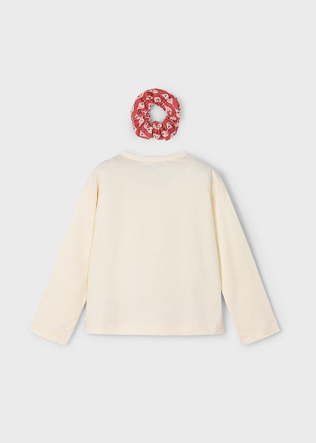 Koszulka długi rękaw scrunchy - Mix-color