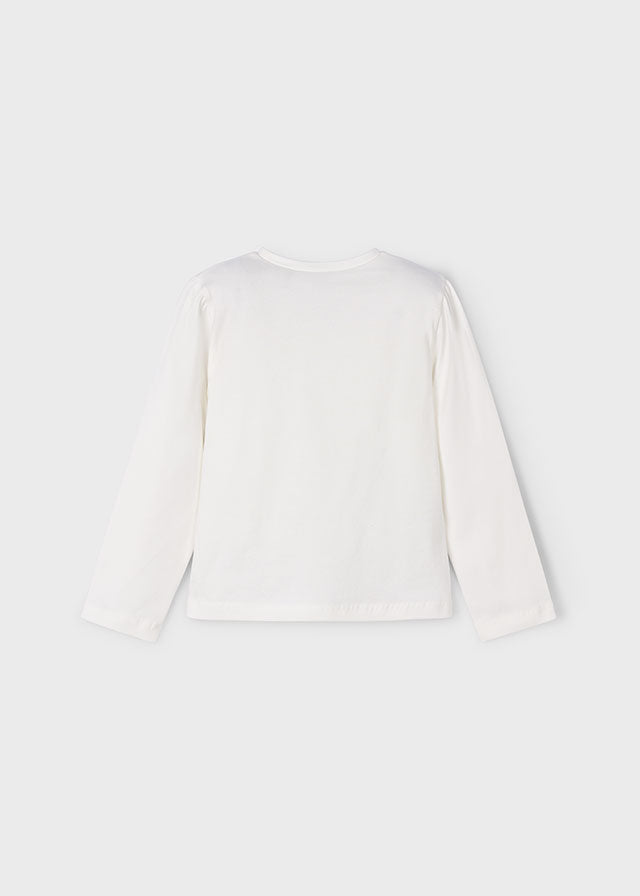 Koszulka długi rękaw elegancka - Śmiet-gran