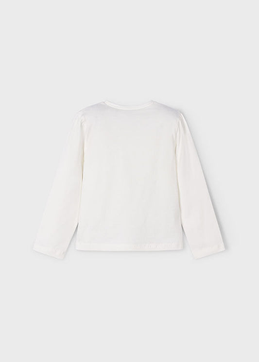 Koszulka długi rękaw elegancka - Śmiet-gran