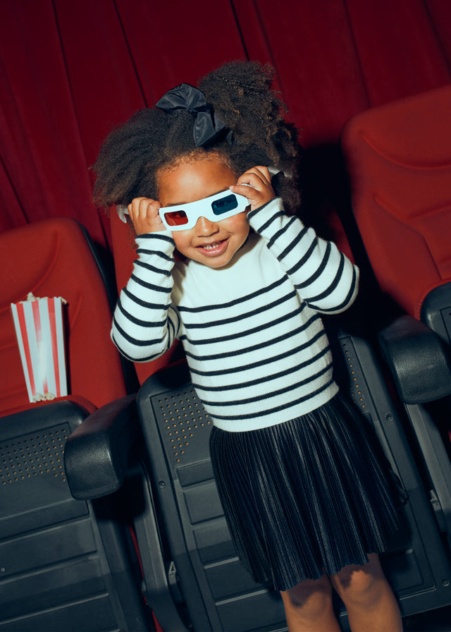 Top trykotowy w paski - Macchiato