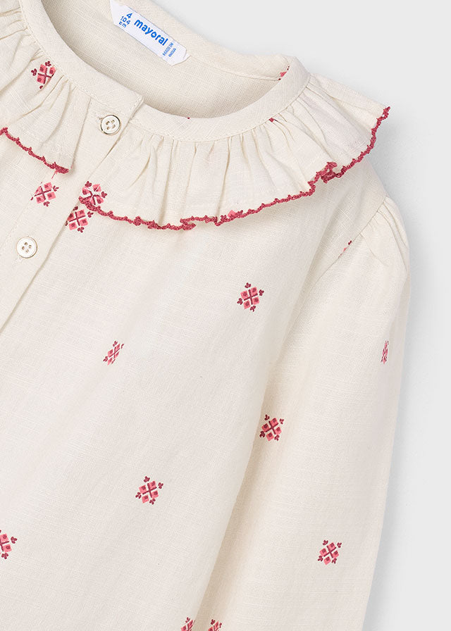 Bluzka we wzory - Mix-color