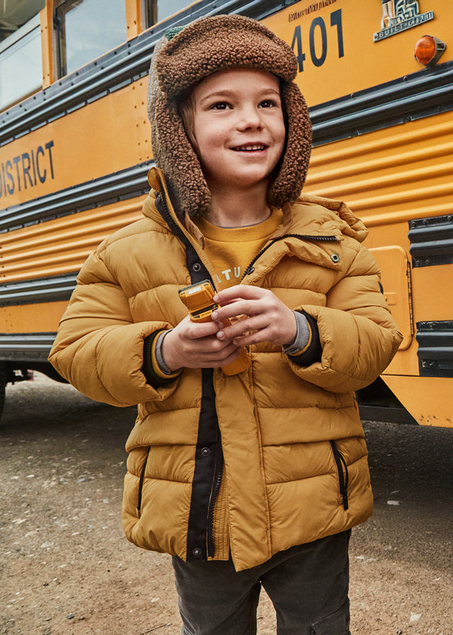 Kurtka długa - Musztarda