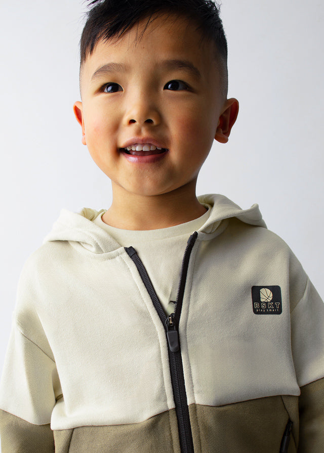 Bluza łączone tkaniny - Tahin