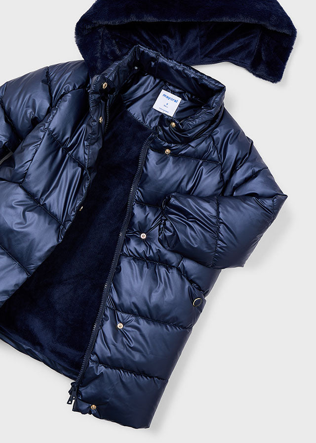 Kurtka długa - Granatowy