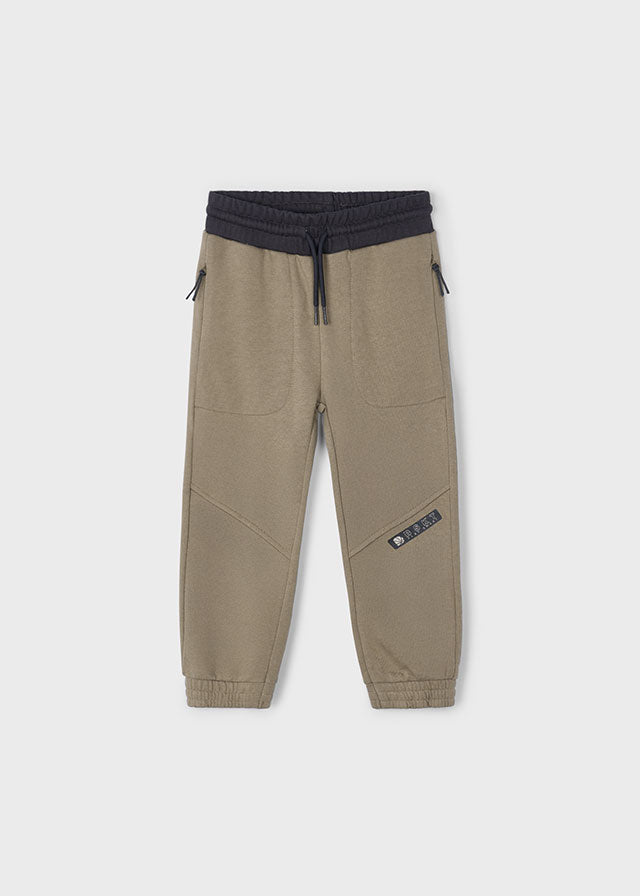 Spodnie dzianinowe active - Tahin