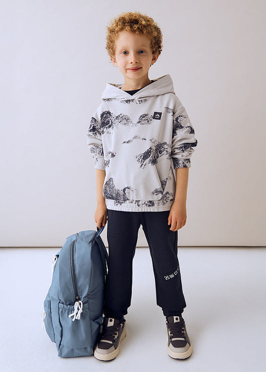 Spodnie dzianinowe active - Granatowy