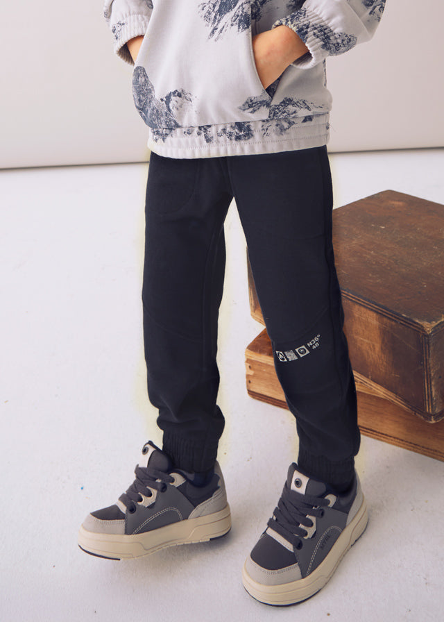 Spodnie dzianinowe active - Granatowy