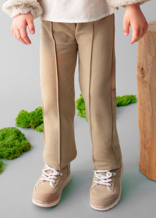 Leginsy dzianina - Camel