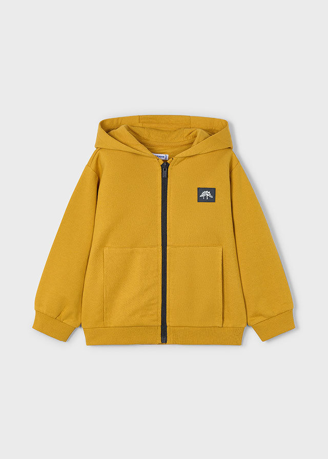 Dres z koszulką "explorer" - Musztarda