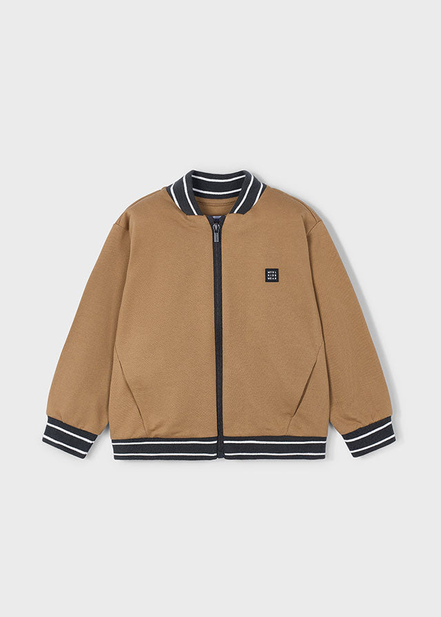 Dres z bomberką i koszulką - Karmel