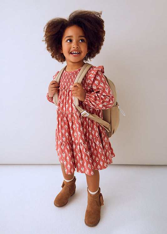 Sukienka z nadrukiem - Tandoori