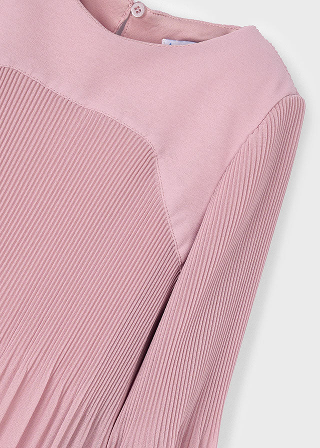 Sukienka z plisami - Make-up