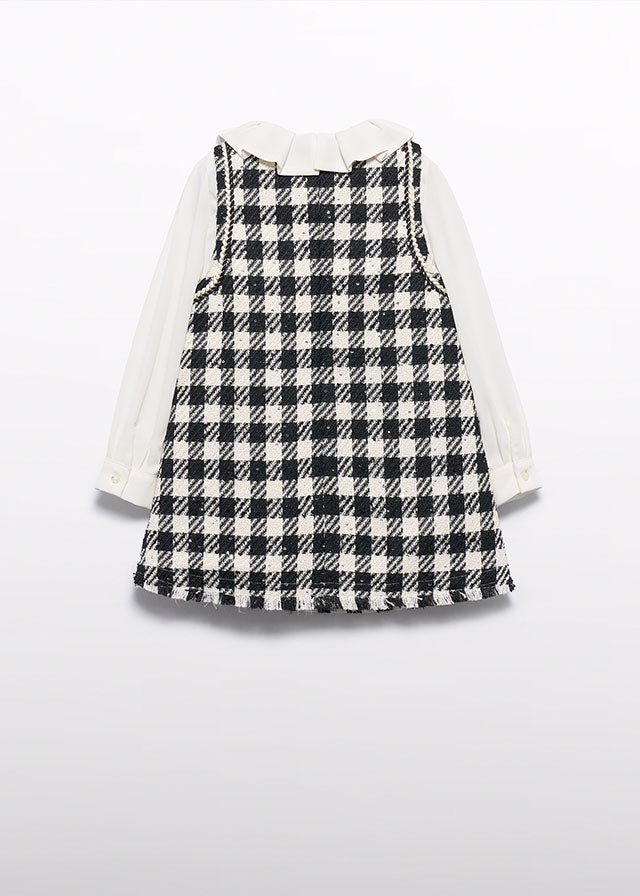 Sukienka na szelkach - Black