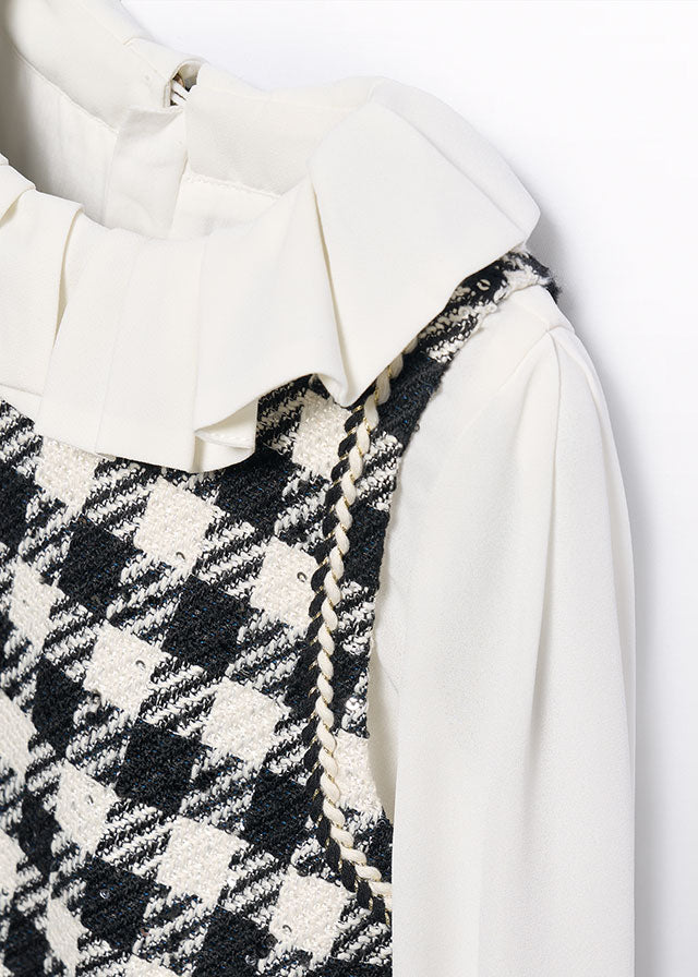 Sukienka na szelkach - Black