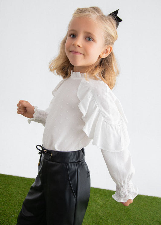 Bluzka plumeti - Kremowy