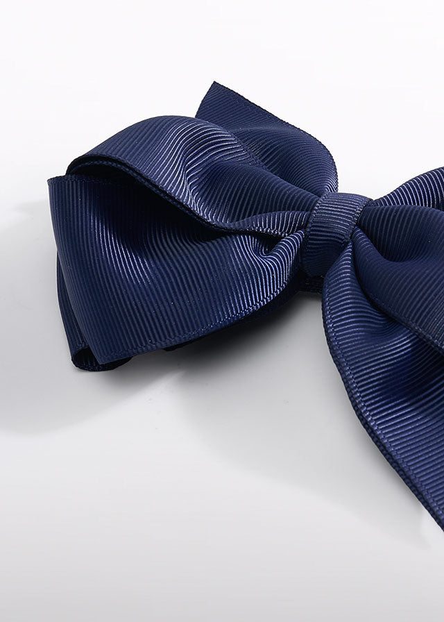 Spinka z kokardką - Granatowy