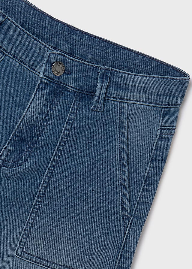 Spodnie soft denim worker - Medio