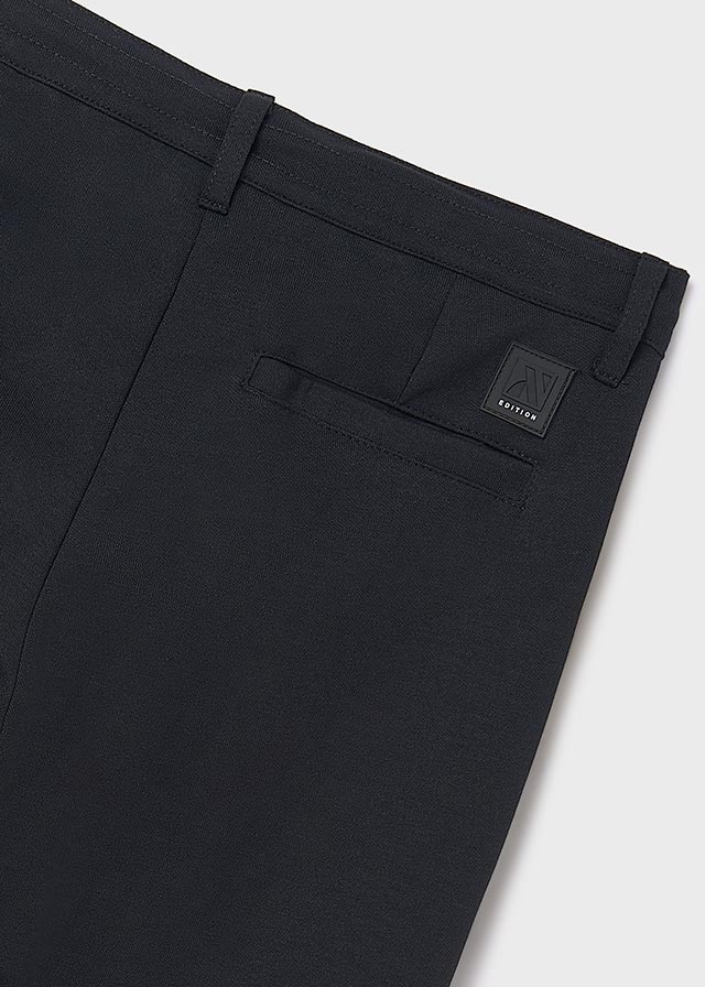 Spodnie z dzianiny smart - Black