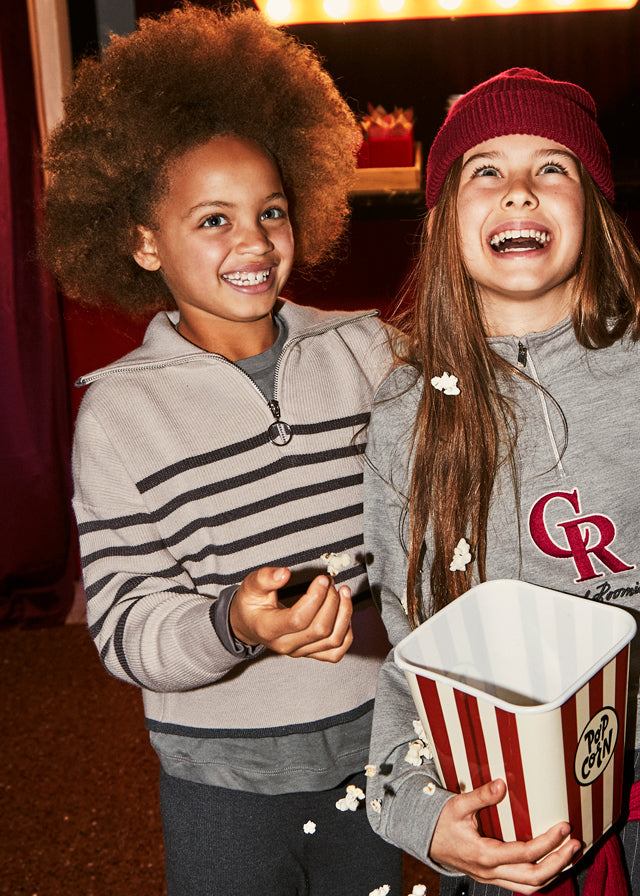 Komplet spodnie długie trykot - Ołowiany