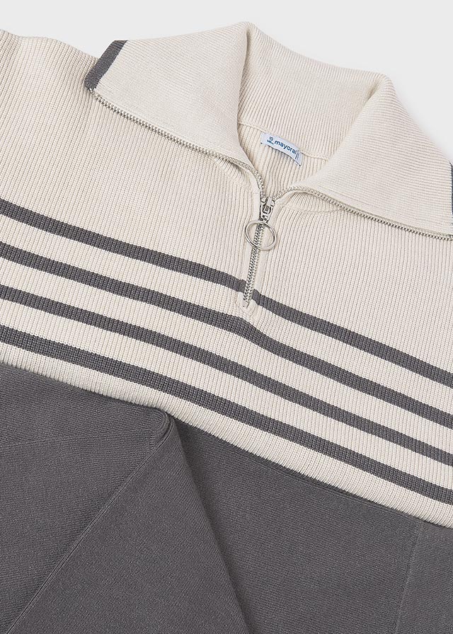 Komplet spodnie długie trykot - Ołowiany