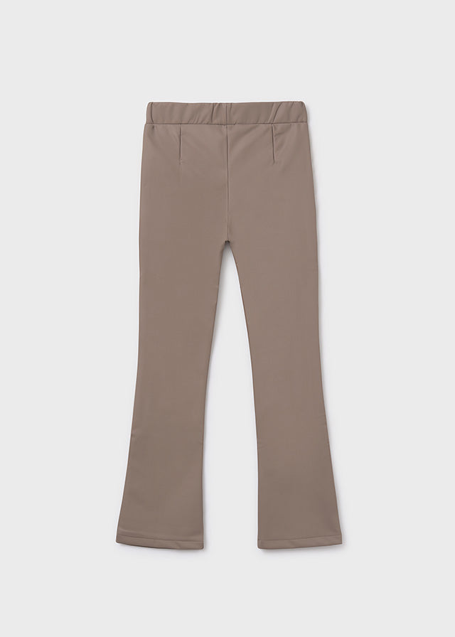 Legginsy flared - Ciemn.brąz