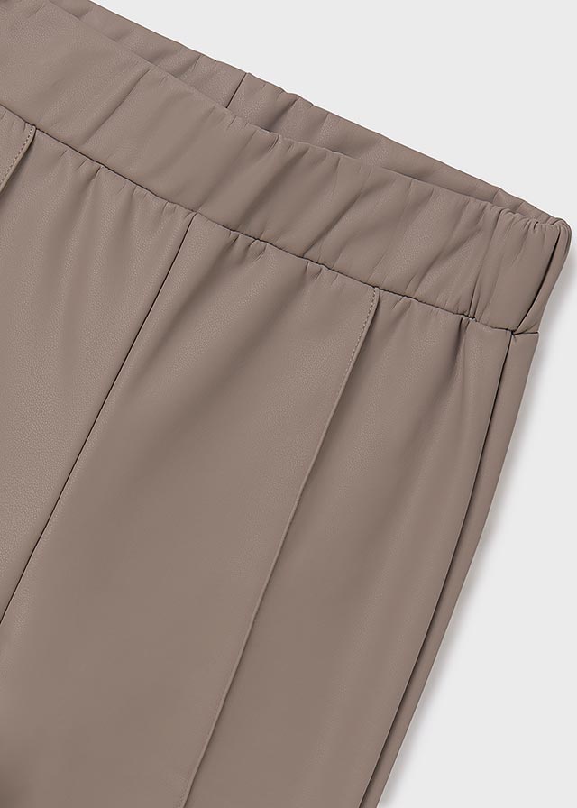 Legginsy flared - Ciemn.brąz