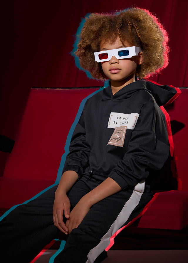 Dres bloki kolorów - Black