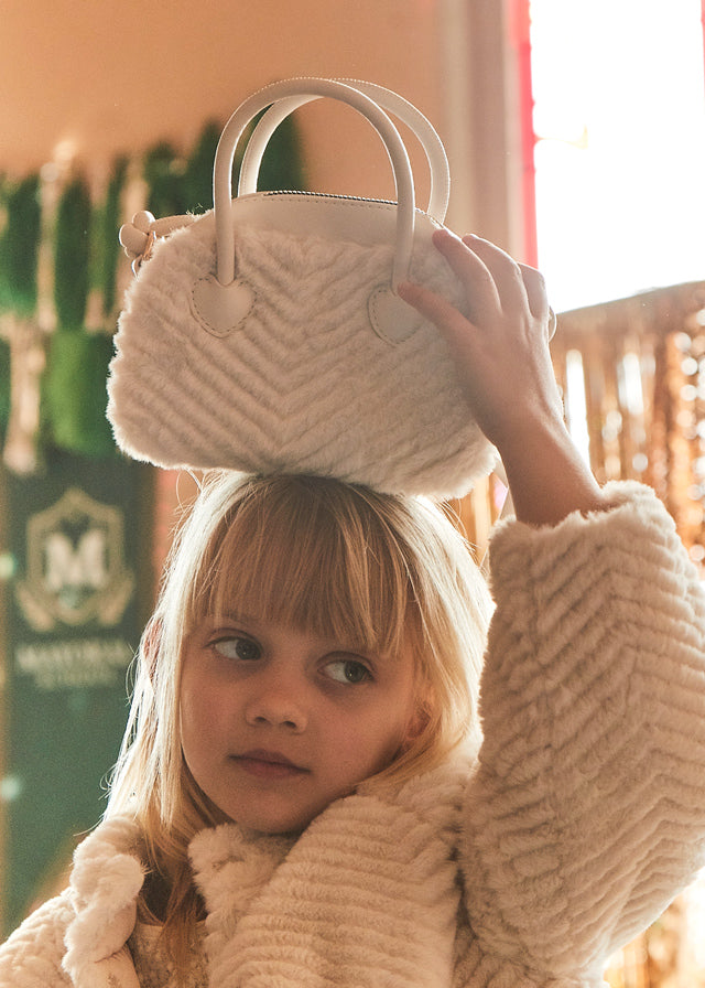 Torebka futro - Sand