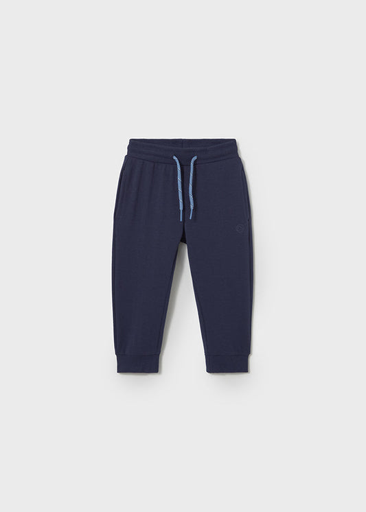 Długie spodnie basic - Granatowy