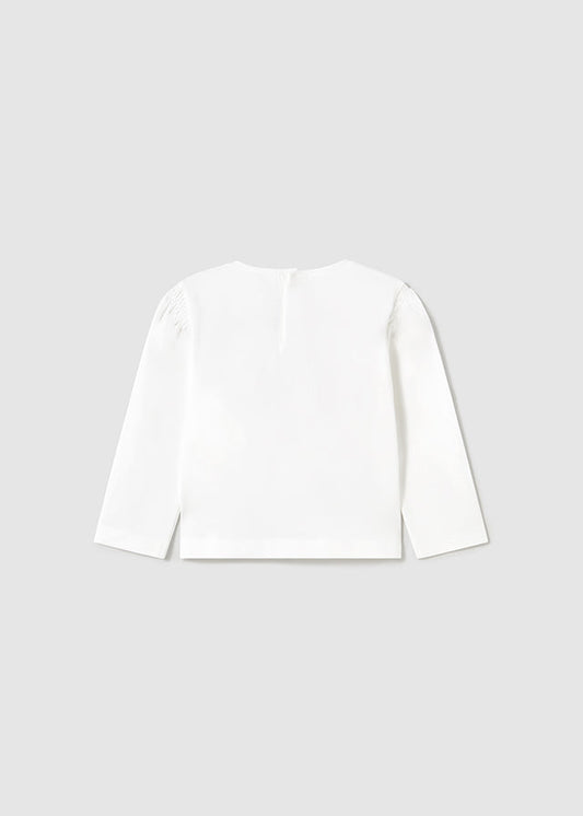 Koszulka długi rękaw - Biały