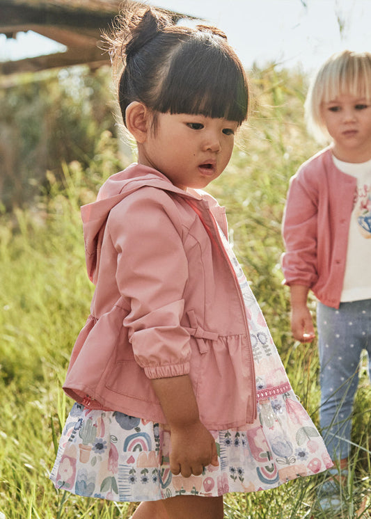 Kurtka przeciwwiatrowa - Różowy