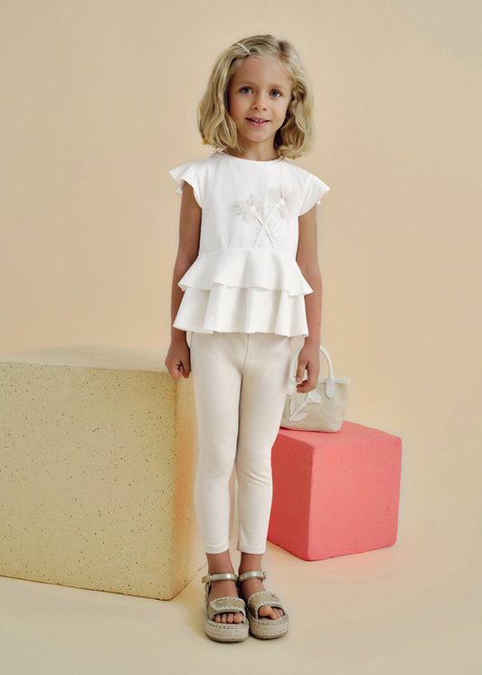 Komplet z legginsami - Sand