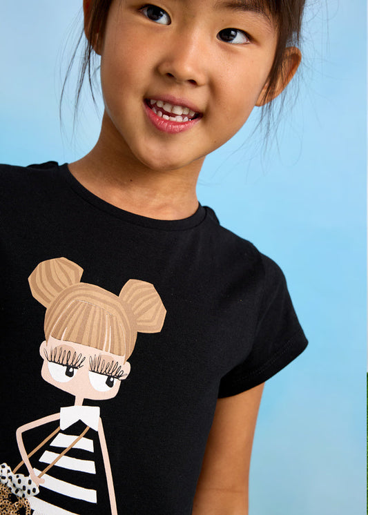 Komplet z legginsami - Black