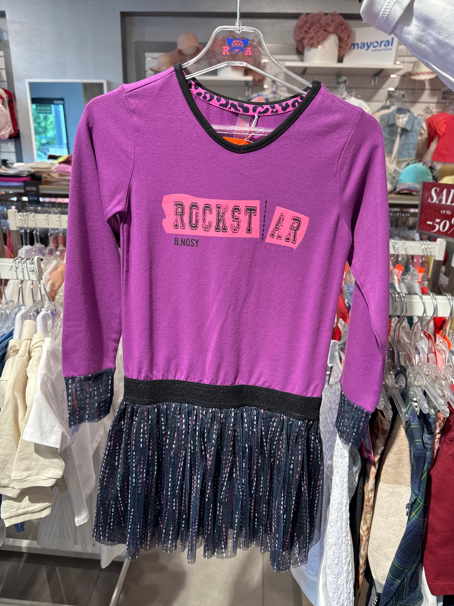 Sukienka B.Nosy Rockstar Fiolet